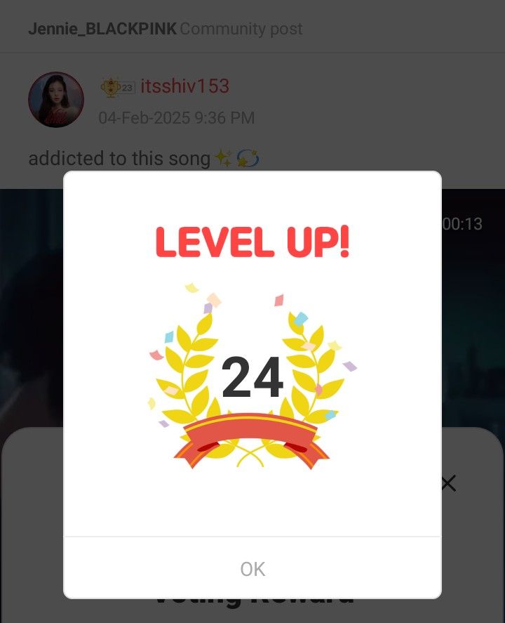Recent activity shot of Jennie (BLACKPINK)