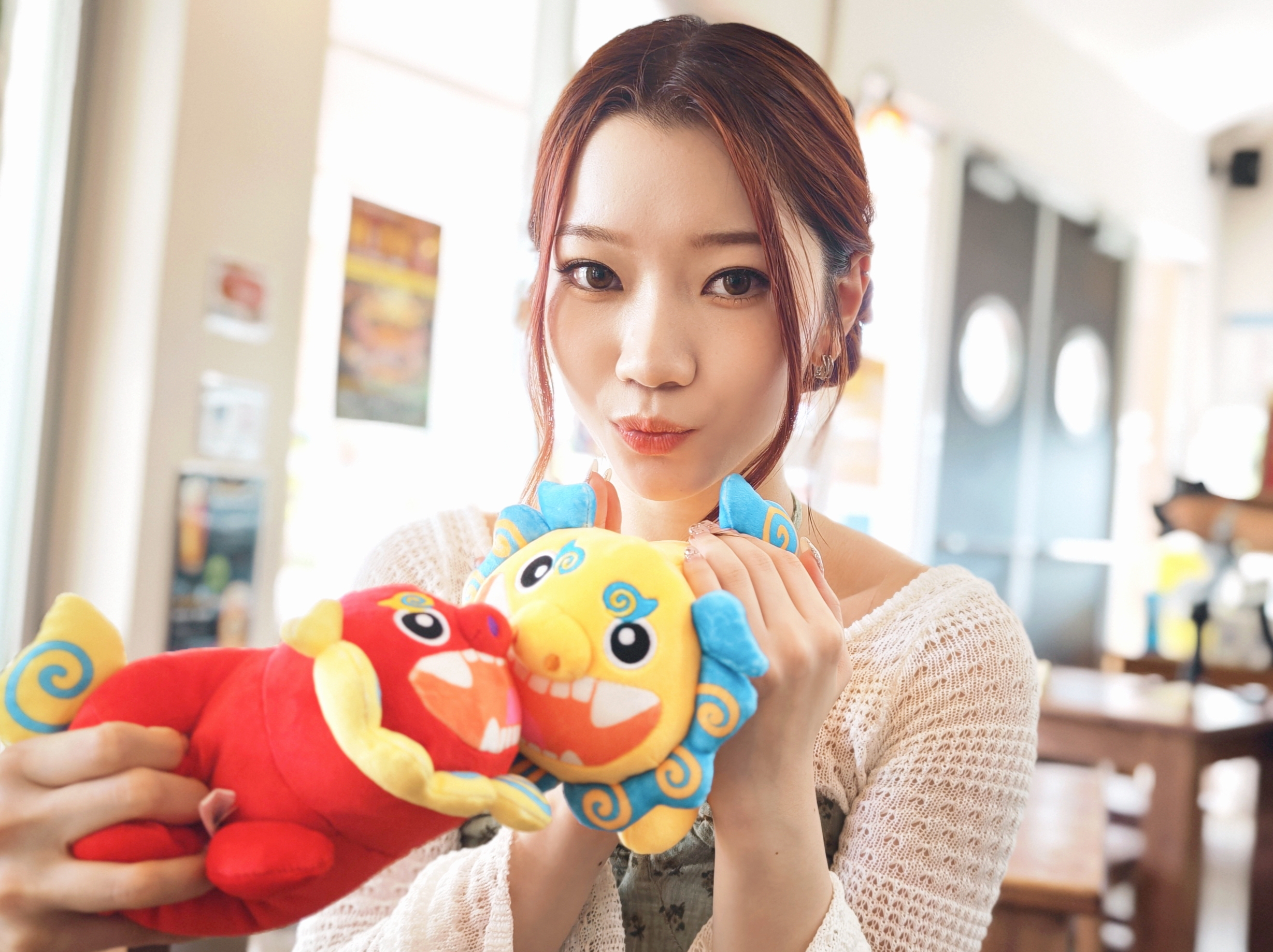 Behind-the-scenes cut of Sakaguchi Rino (IS:SUE)