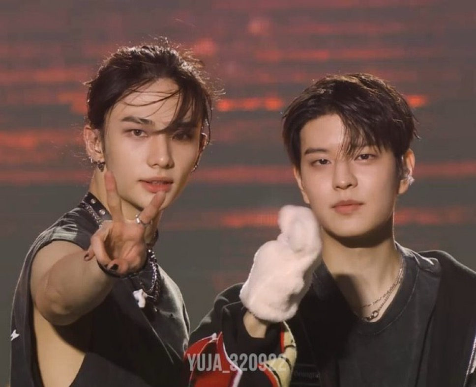 Recent activity shot of Hyunjin (Stray Kids)