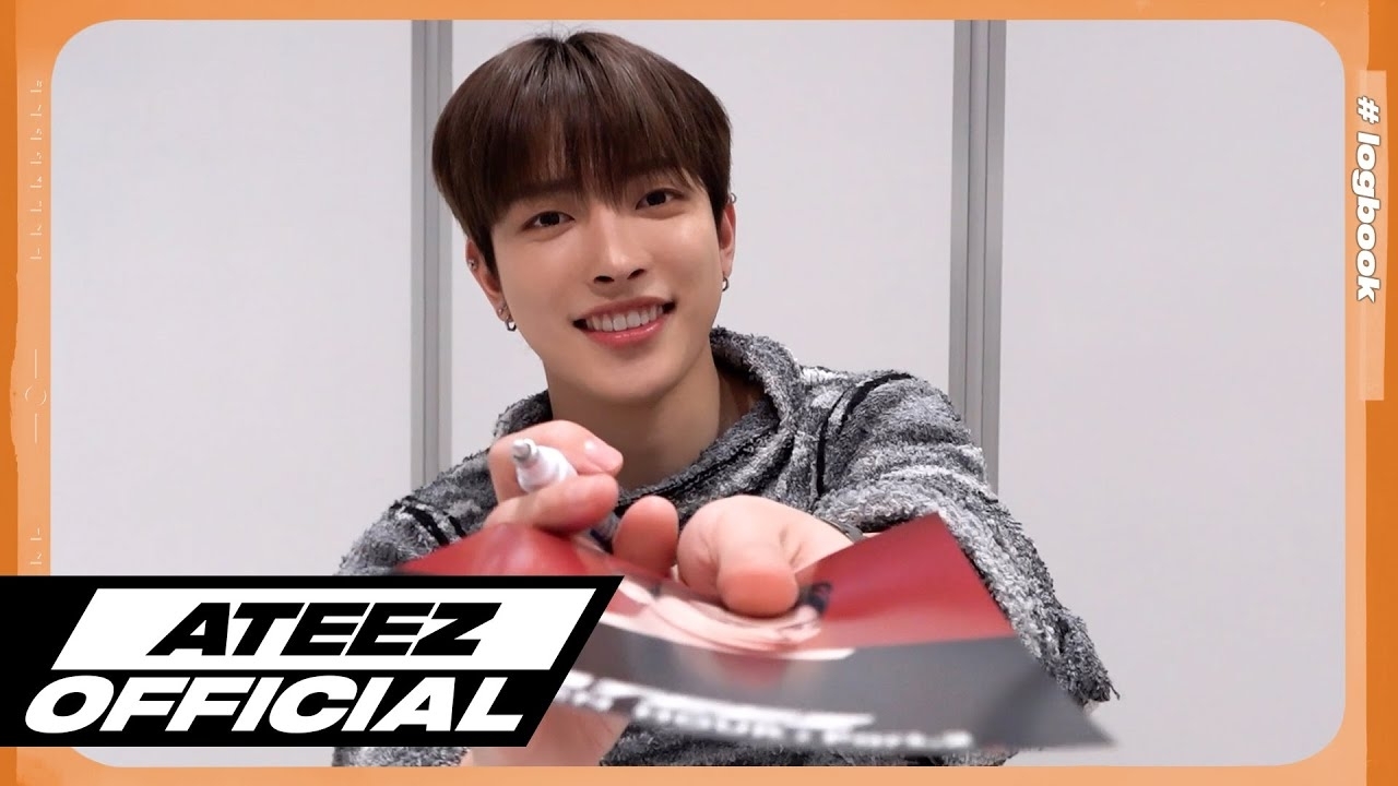 Recent activity shot of ATEEZ
