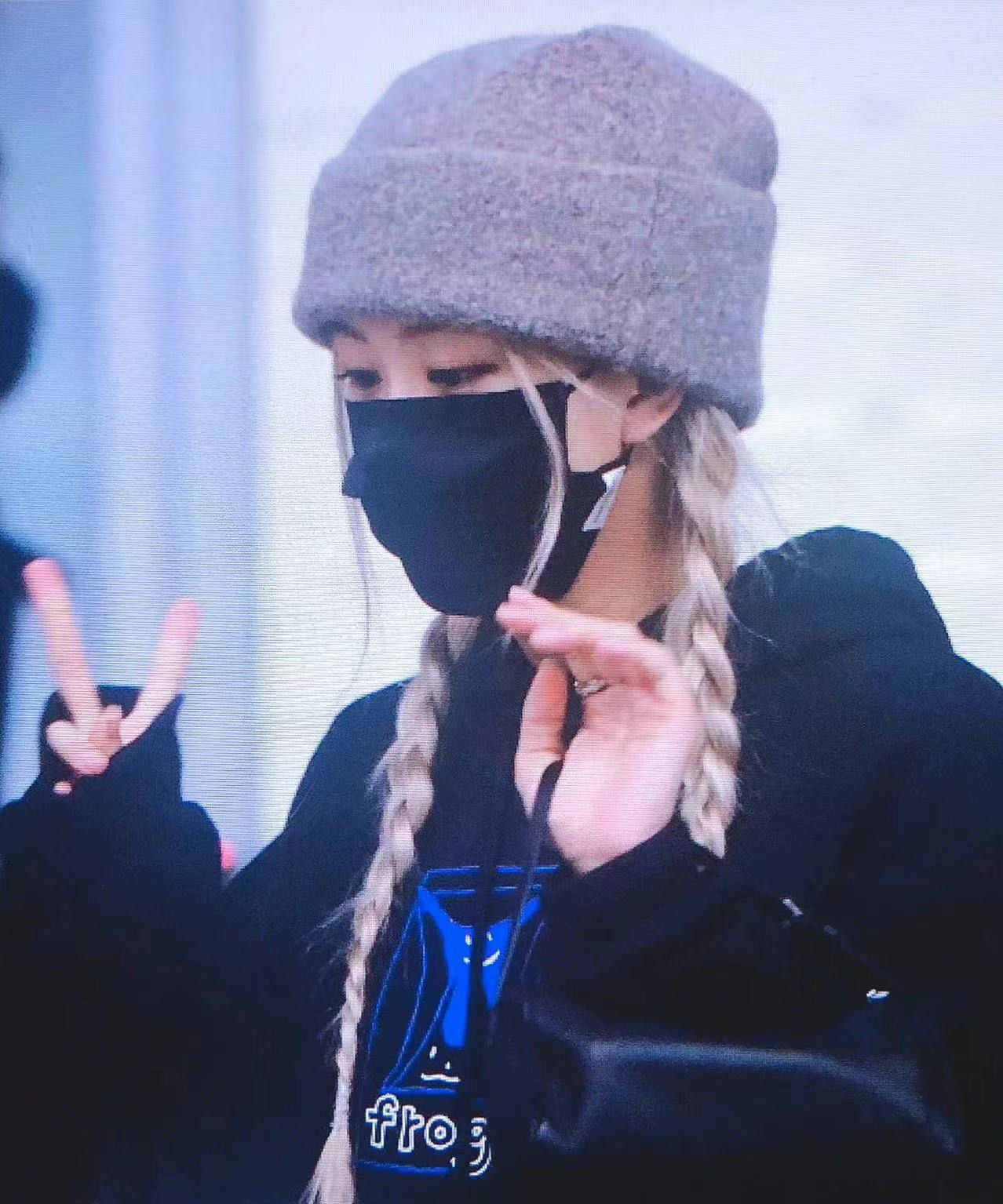 ROSÉ (BLACKPINK)粉絲拍下的瞬間