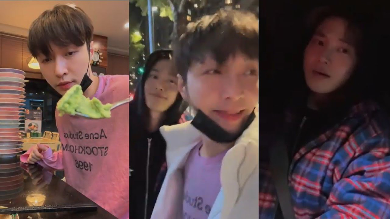 A moment captured by Lay (EXO)'s fan