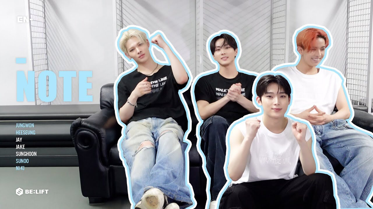 Behind-the-scenes cut of ENHYPEN