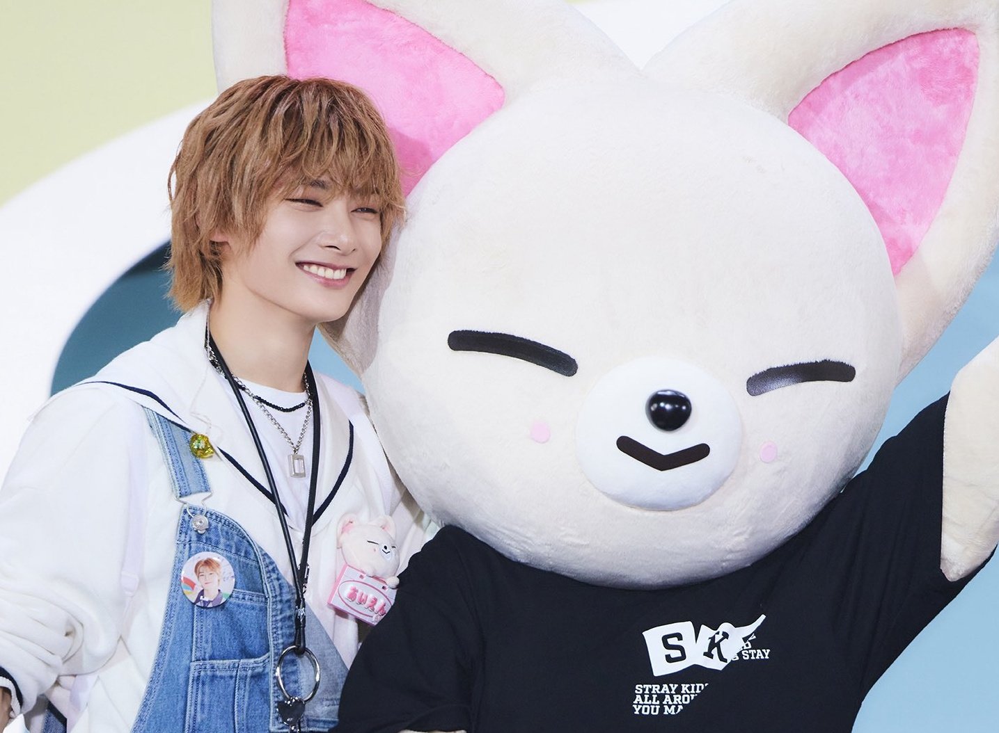 A moment captured by I.N (Stray Kids)'s fan