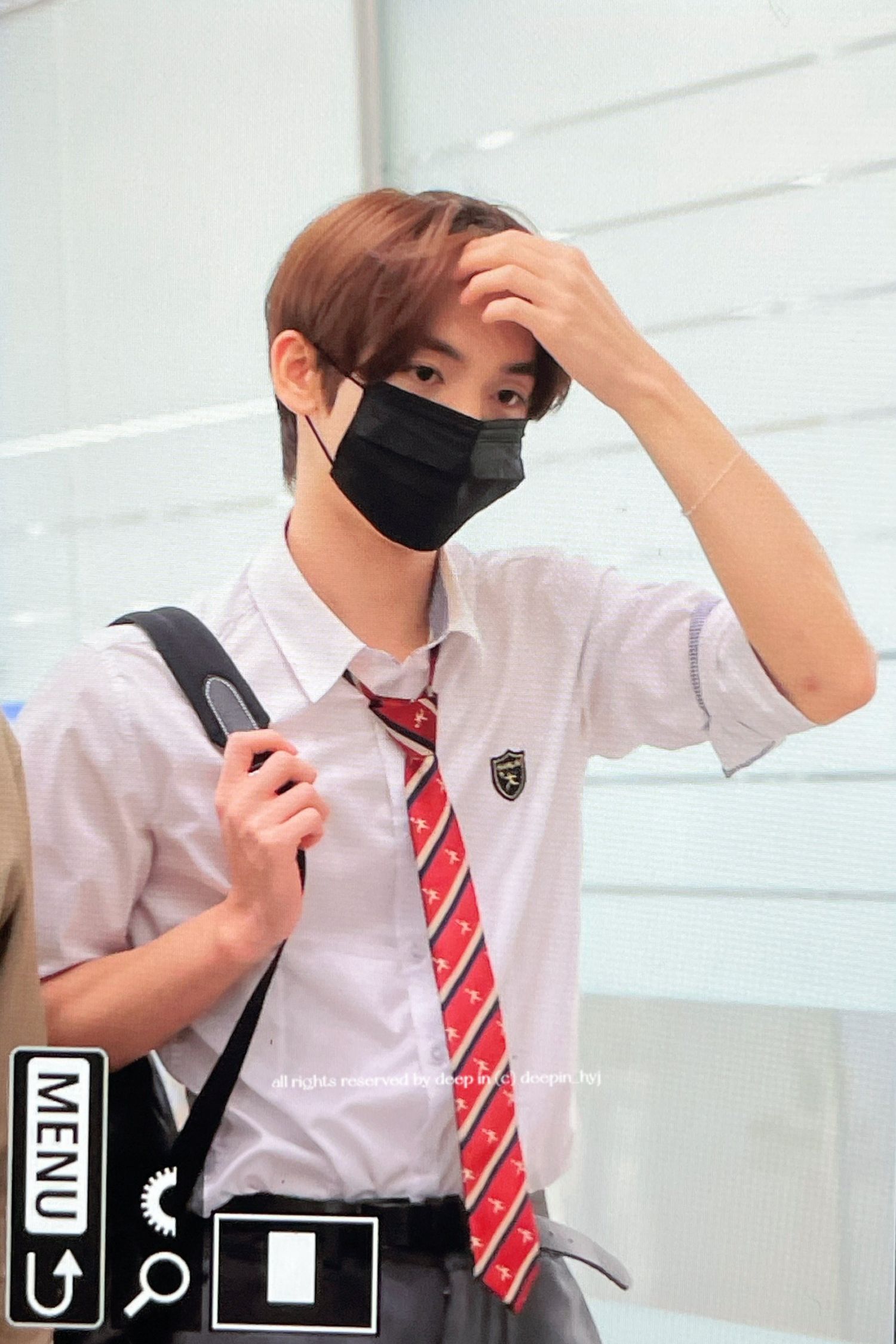 Recent activity shot of Han Yujin (ZEROBASEONE)