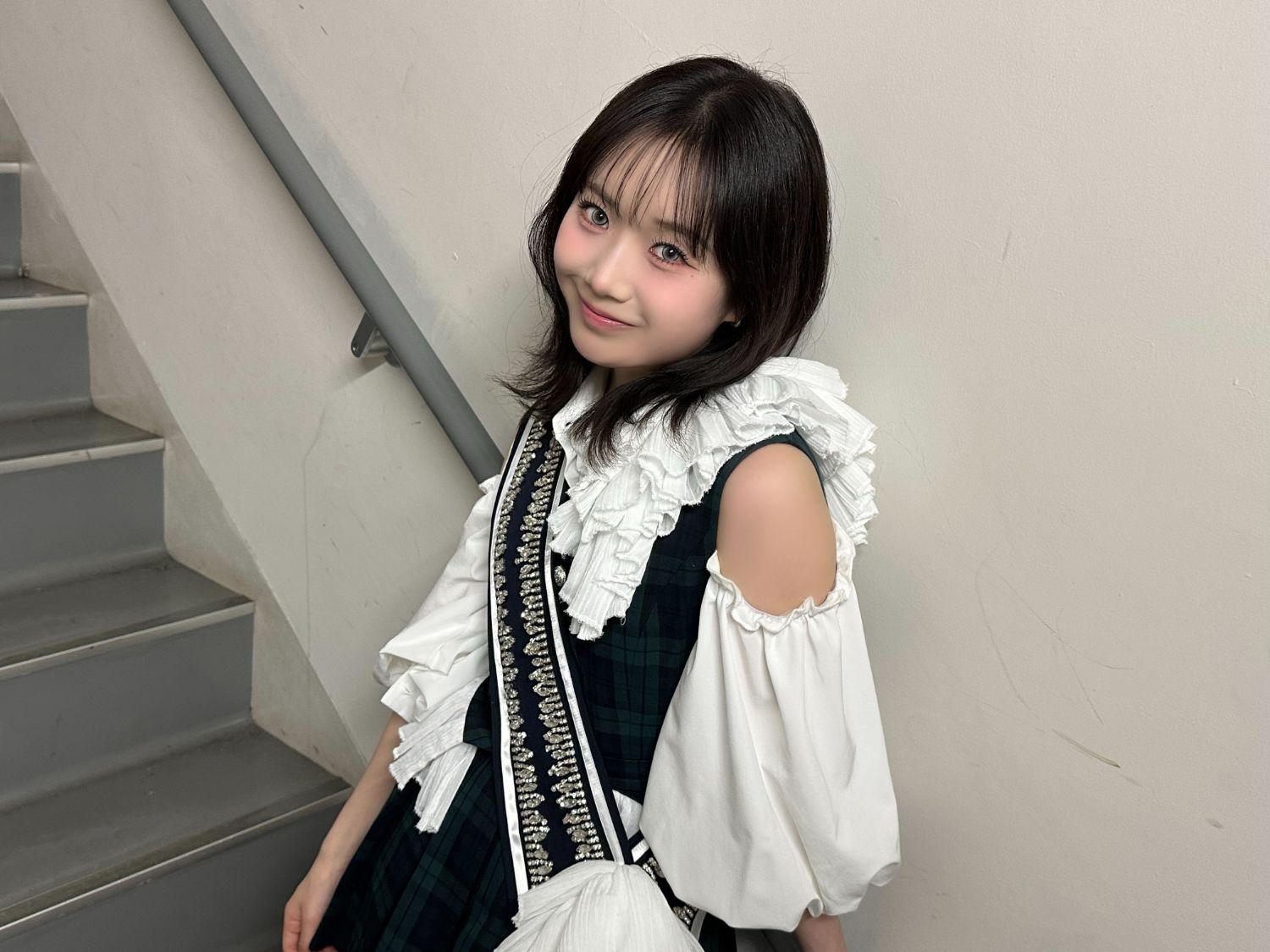 Recent activity shot of Shimizu Keiko (ME:I)