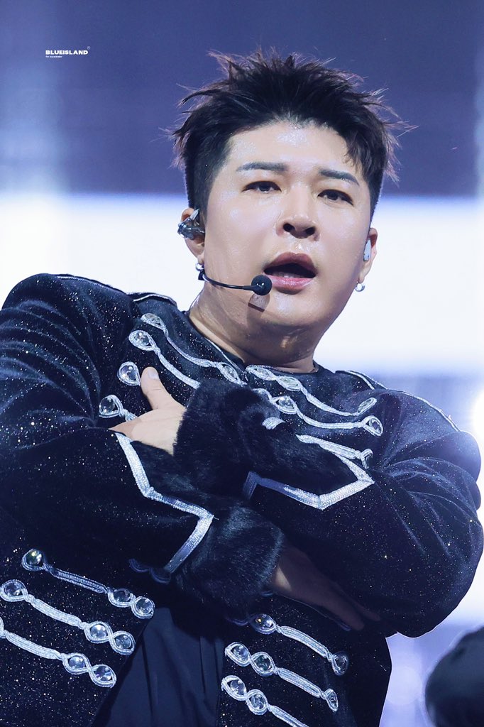 Recent activity shot of Shindong (Super Junior)