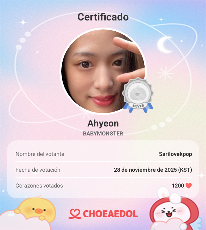 A moment captured by Ahyeon (BABYMONSTER)'s fan