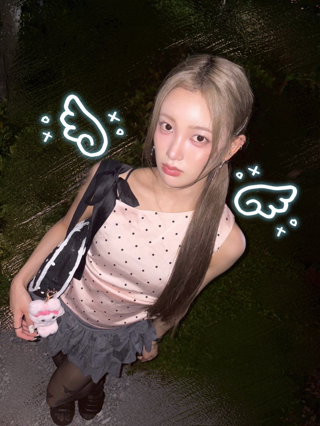 A moment captured by Sakurai Miu (ME:I)'s fan