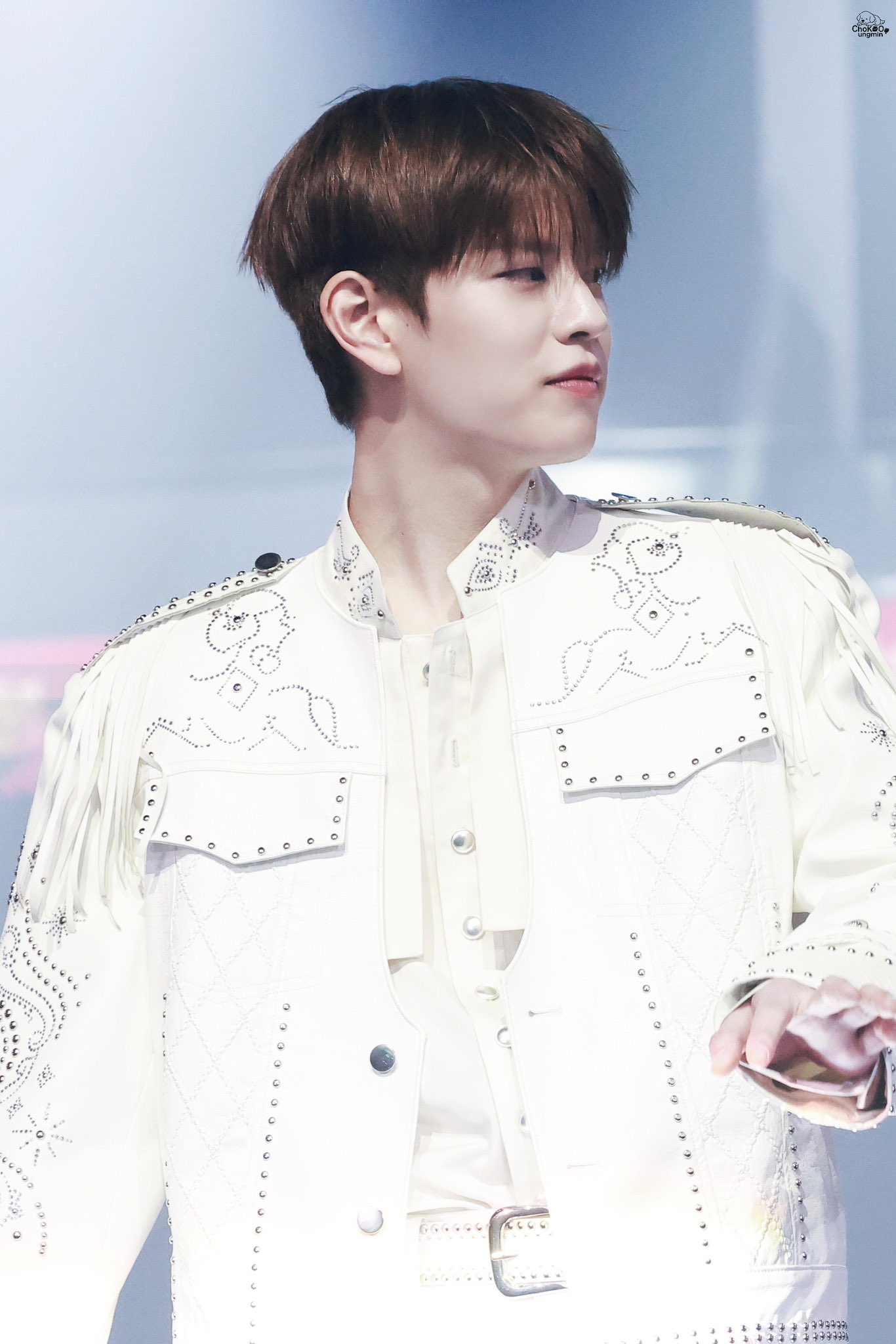 A moment captured by Seungmin (Stray Kids)'s fan