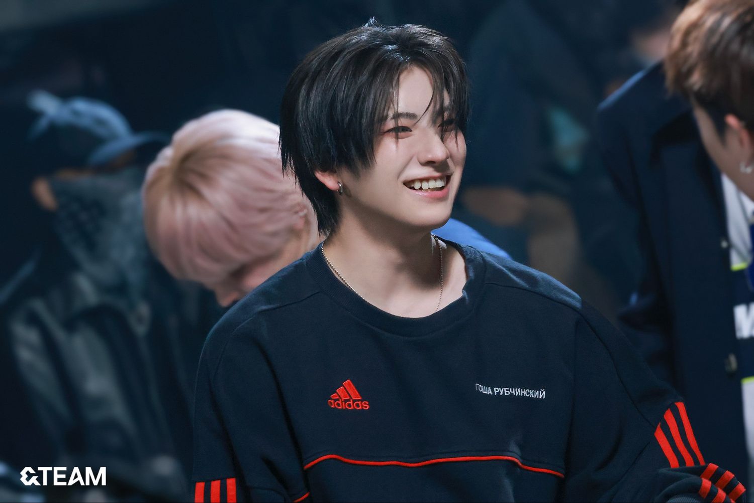 A moment captured by Yuma (&TEAM)'s fan