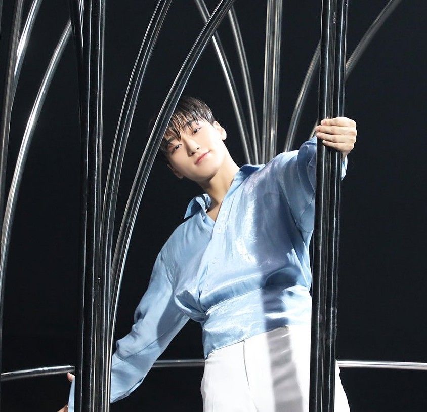 Behind-the-scenes cut of San (ATEEZ)