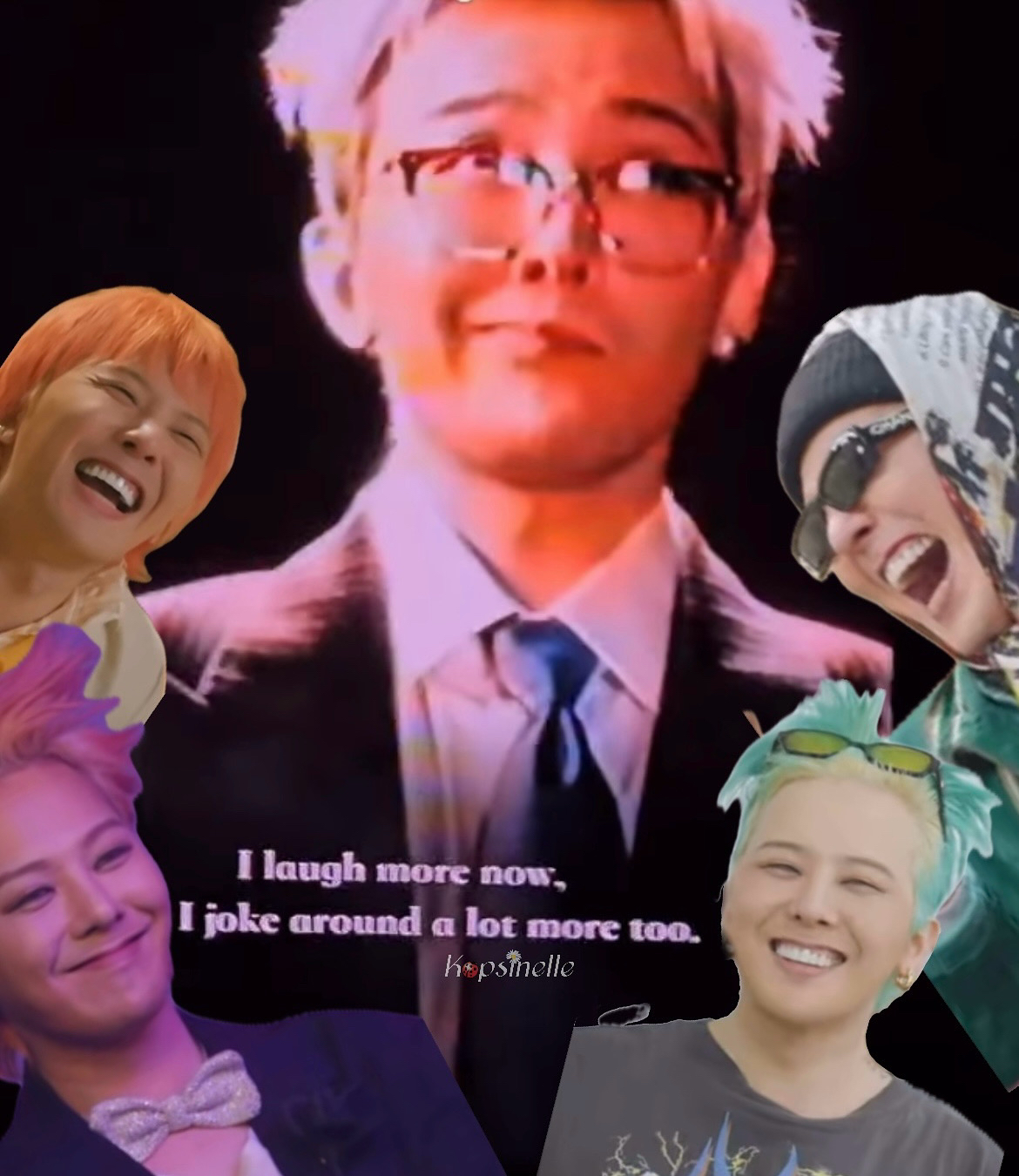 A moment captured by G-DRAGON (BIGBANG)'s fan