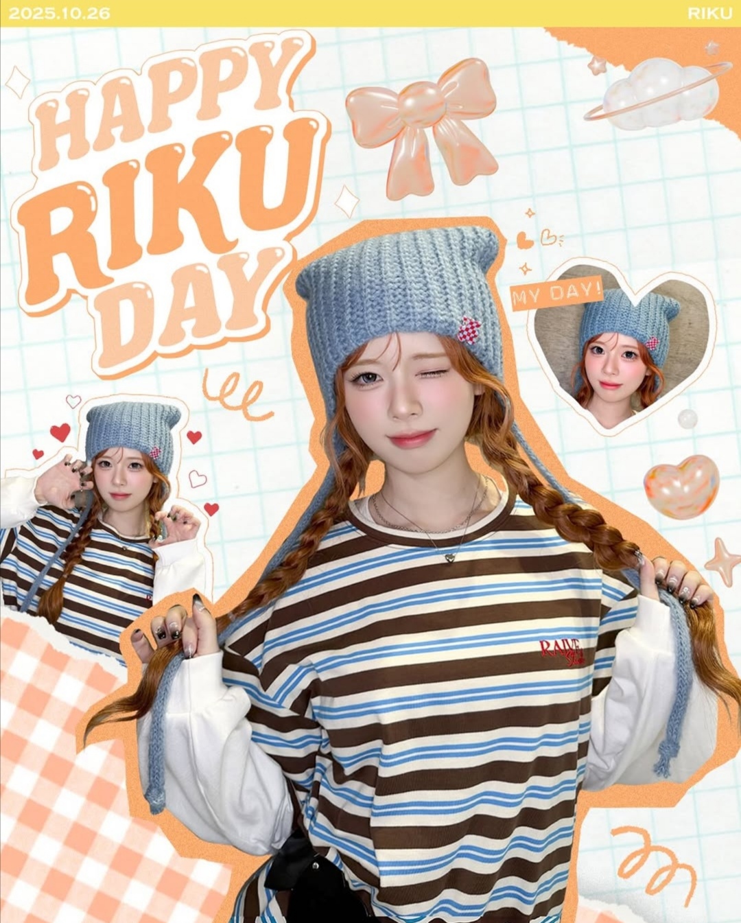 Behind-the-scenes cut of Riku (NiziU)