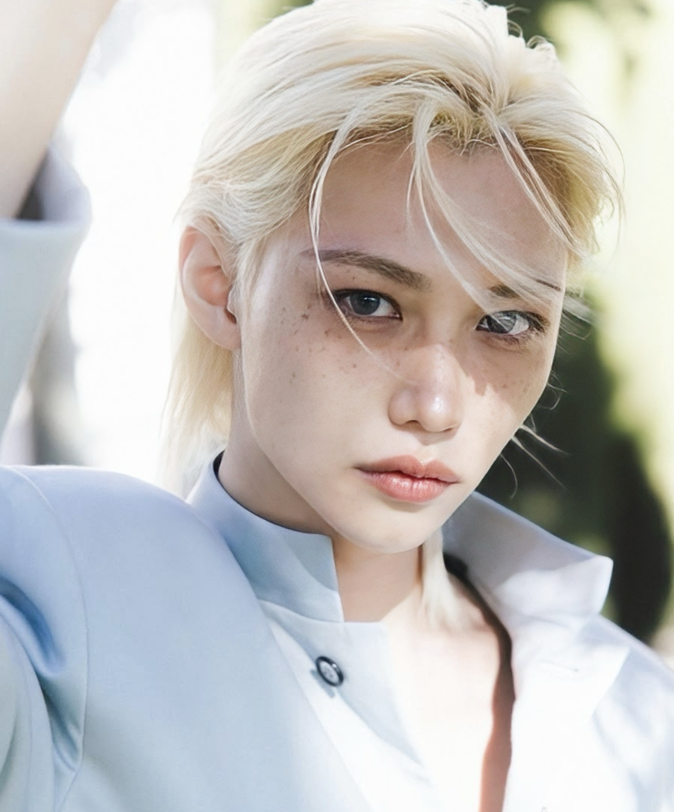 Recent activity shot of Felix (Stray Kids)