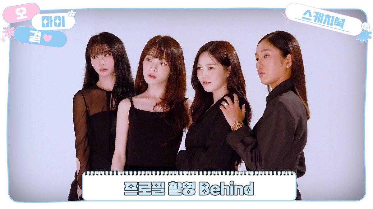 A moment captured by OH MY GIRL's fan