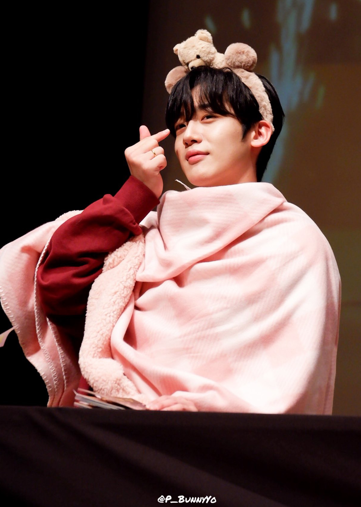 Recent activity shot of Kim Yohan (WEi)