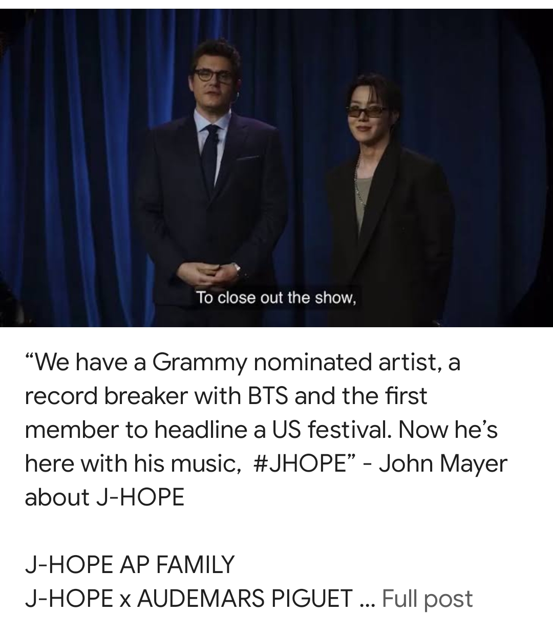 방탄소년단 최근 활동샷