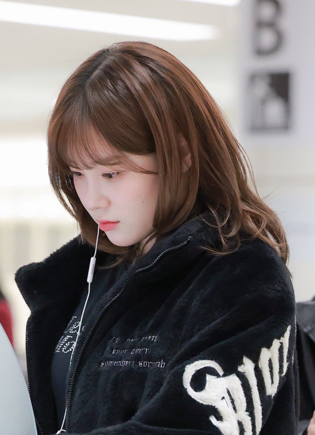 A moment captured by Kim Chaehyun (Kep1er)'s fan