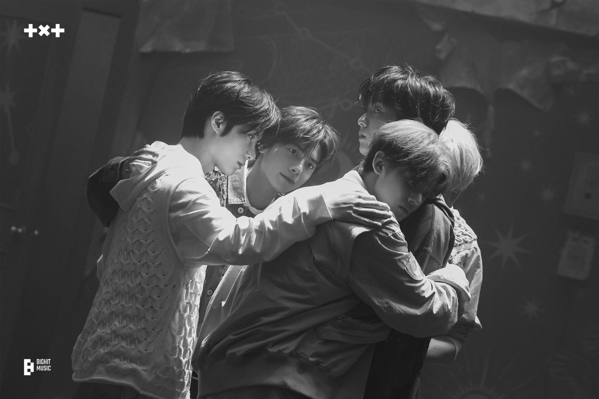 Recent activity shot of TOMORROW X TOGETHER