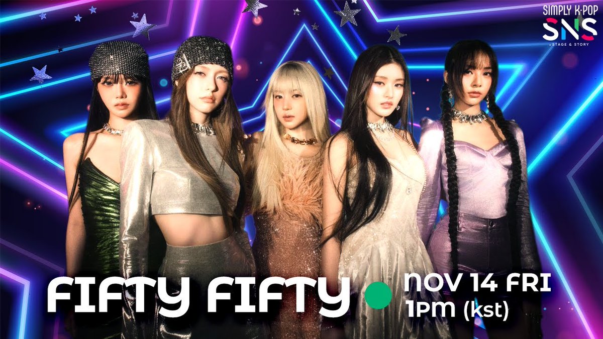 Recent activity shot of FIFTY FIFTY