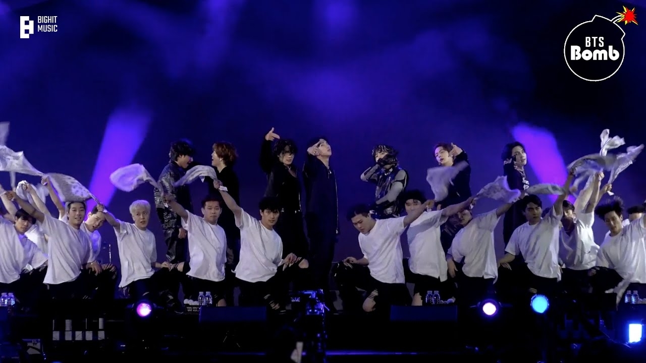 A moment captured by BTS's fan