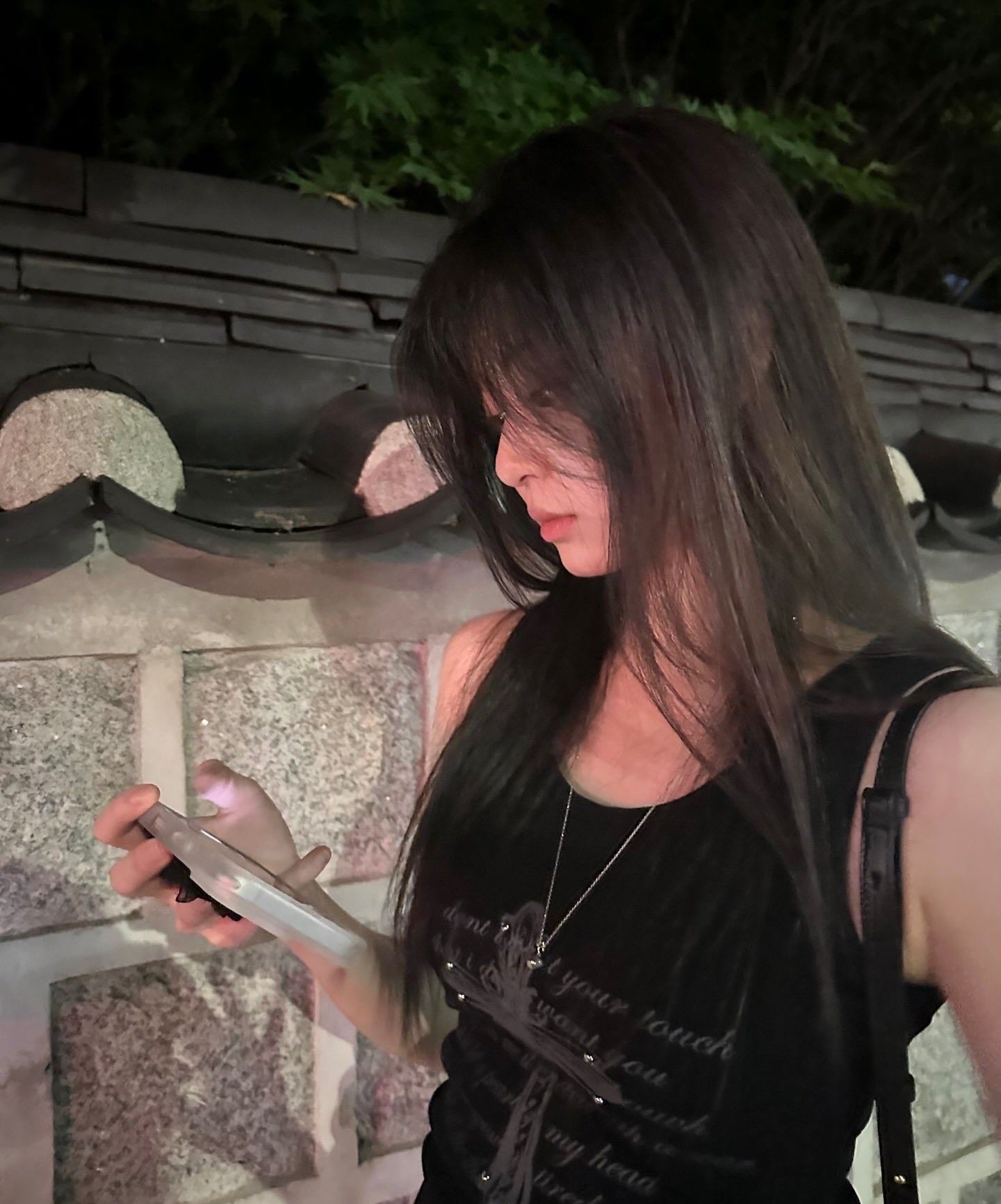 A moment captured by Kim Minju's fan