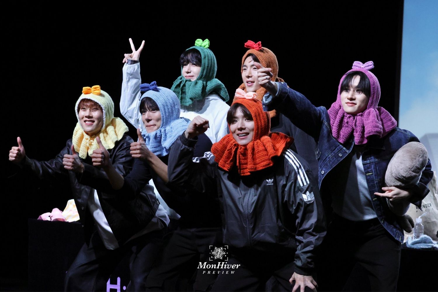 Recent activity shot of MONSTA X