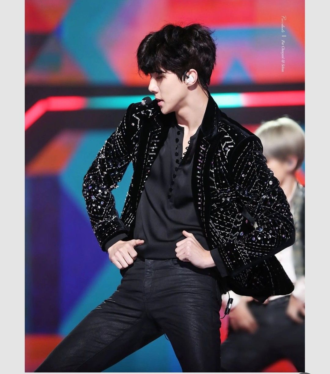 Behind-the-scenes cut of Sehun (EXO)