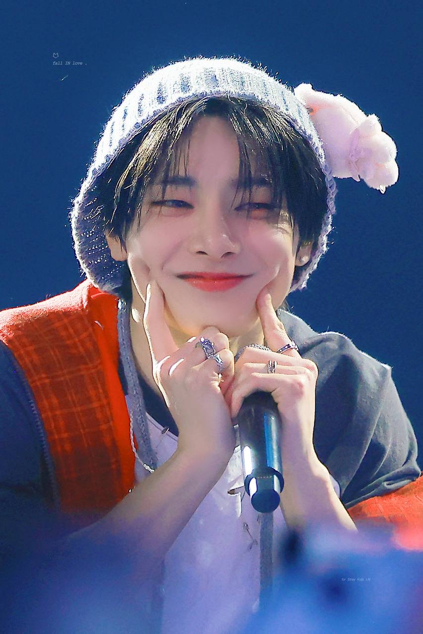 A moment captured by I.N (Stray Kids)'s fan