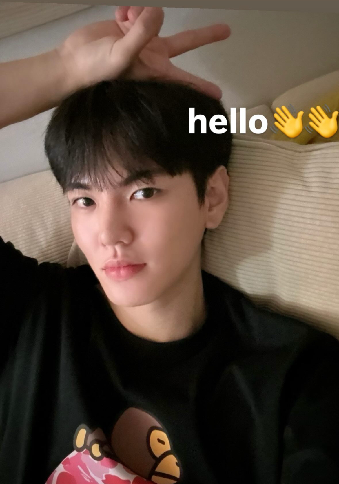A moment captured by Hwanhee (UP10TION)'s fan