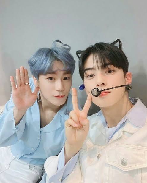 Recent activity shot of Eunwoo (ASTRO)