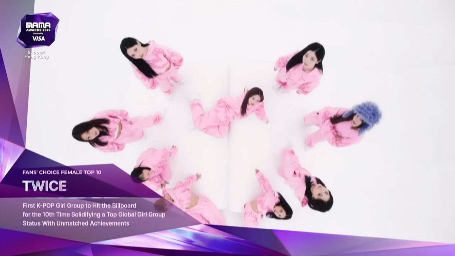 TWICE의 비하인드 컷