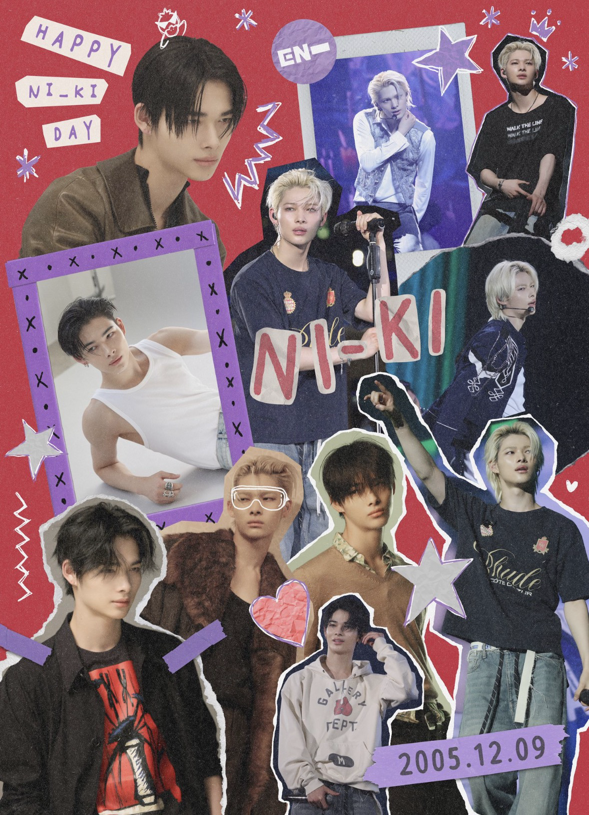 NI-KI (ENHYPEN)的幕後花絮