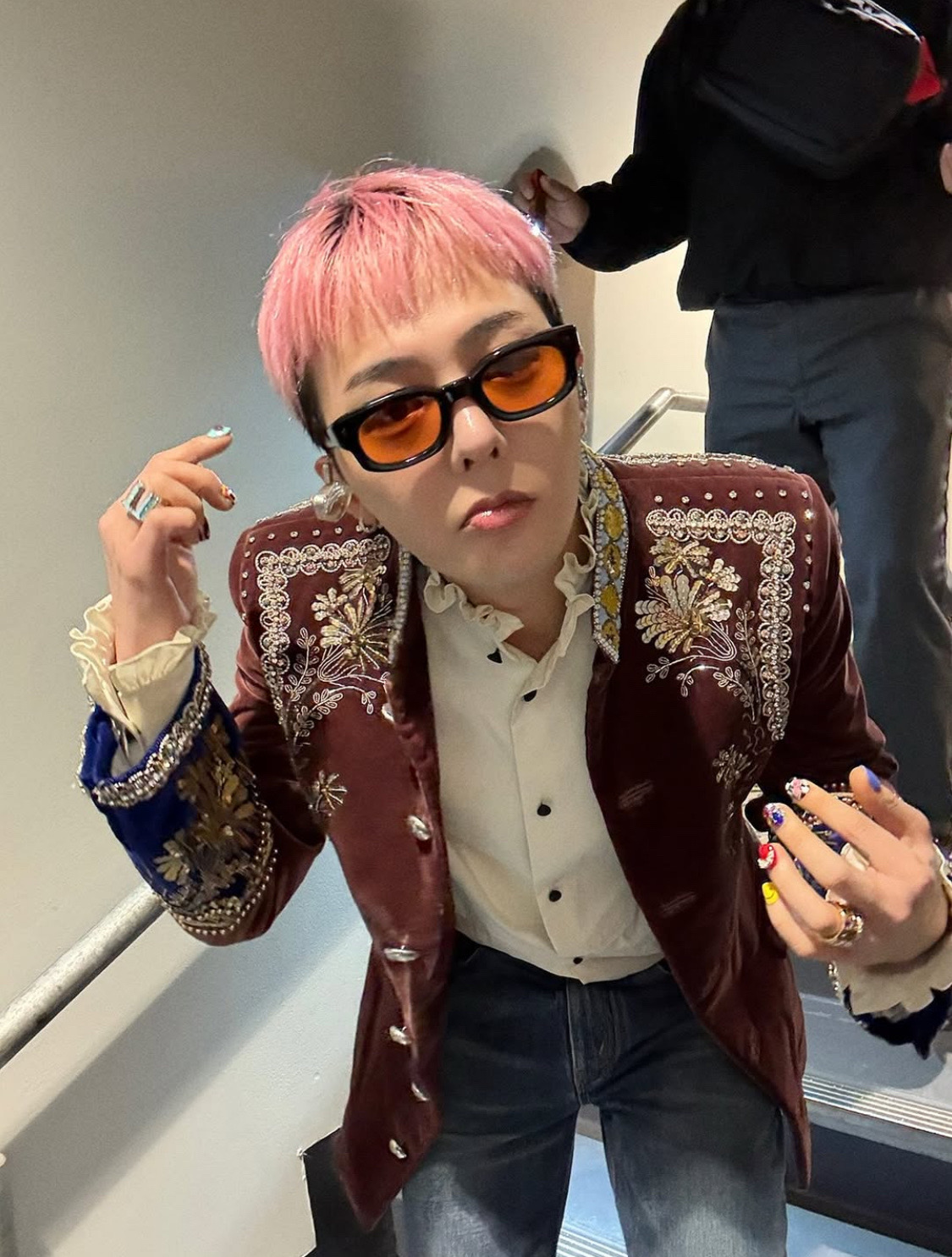 A moment captured by G-DRAGON (BIGBANG)'s fan