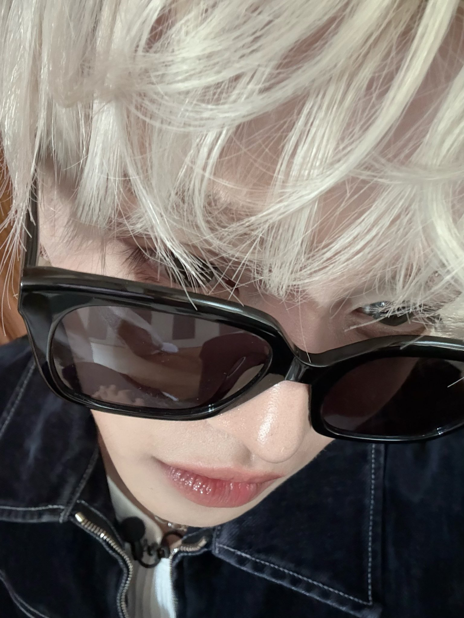 A moment captured by Jang Haneum's fan