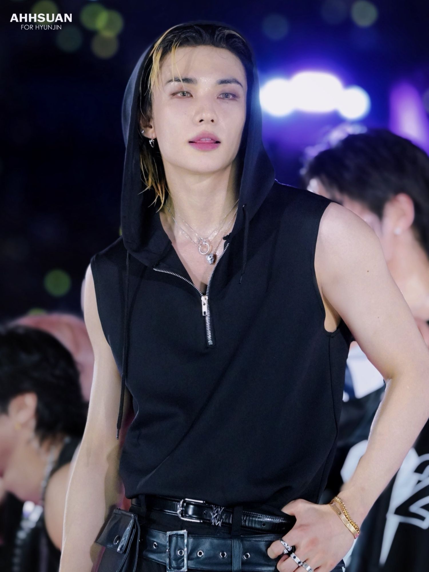 Behind-the-scenes cut of Hyunjin (Stray Kids)