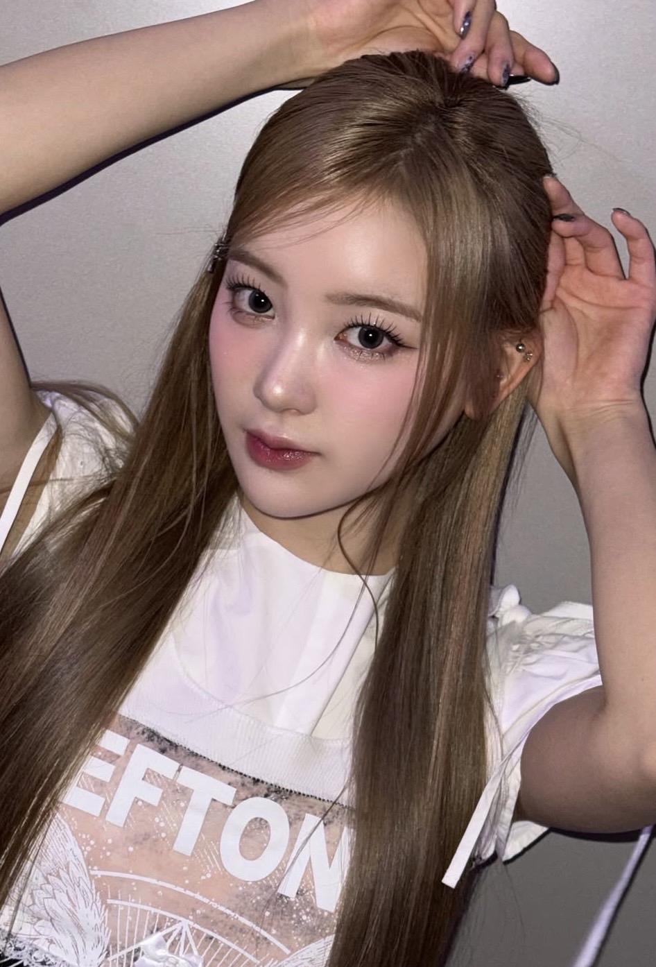 櫻井美羽 (ME:I)粉絲拍下的瞬間