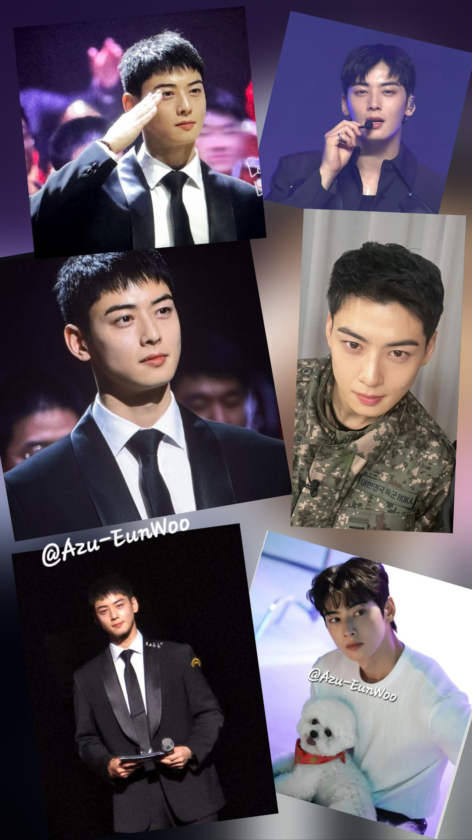 A moment captured by Eunwoo (ASTRO)'s fan