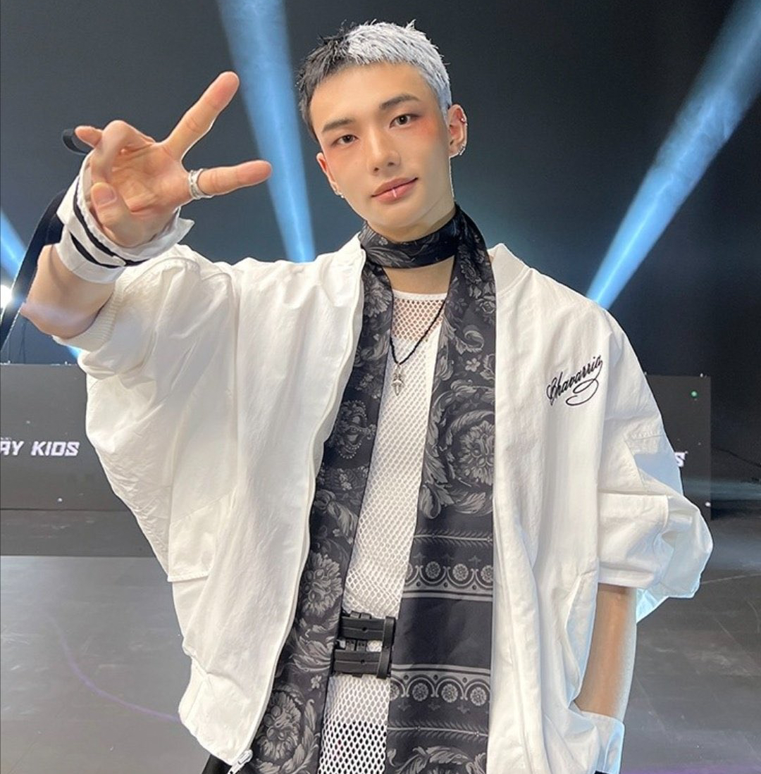 Latest photo of Hyunjin (Stray Kids)