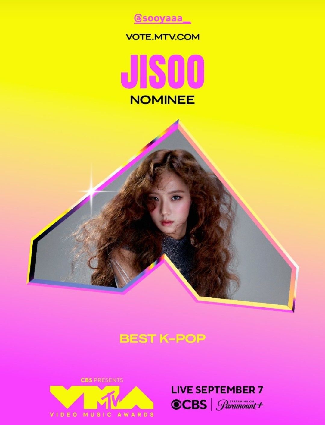 Latest photo of Jisoo (BLACKPINK)