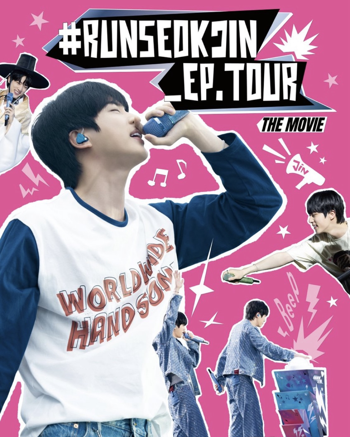 A moment captured by Jin (BTS)'s fan