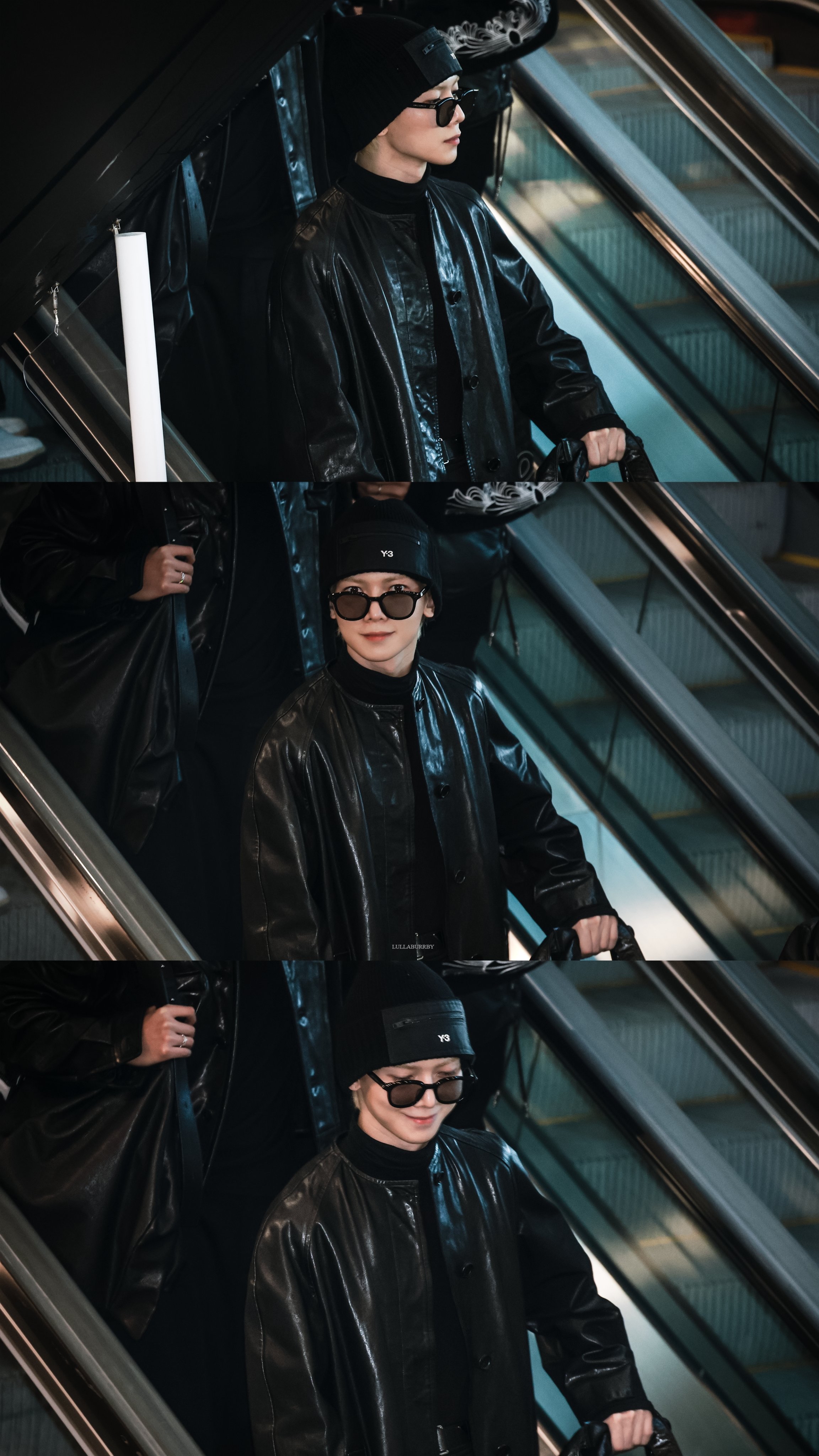 Recent activity shot of Yeosang (ATEEZ)