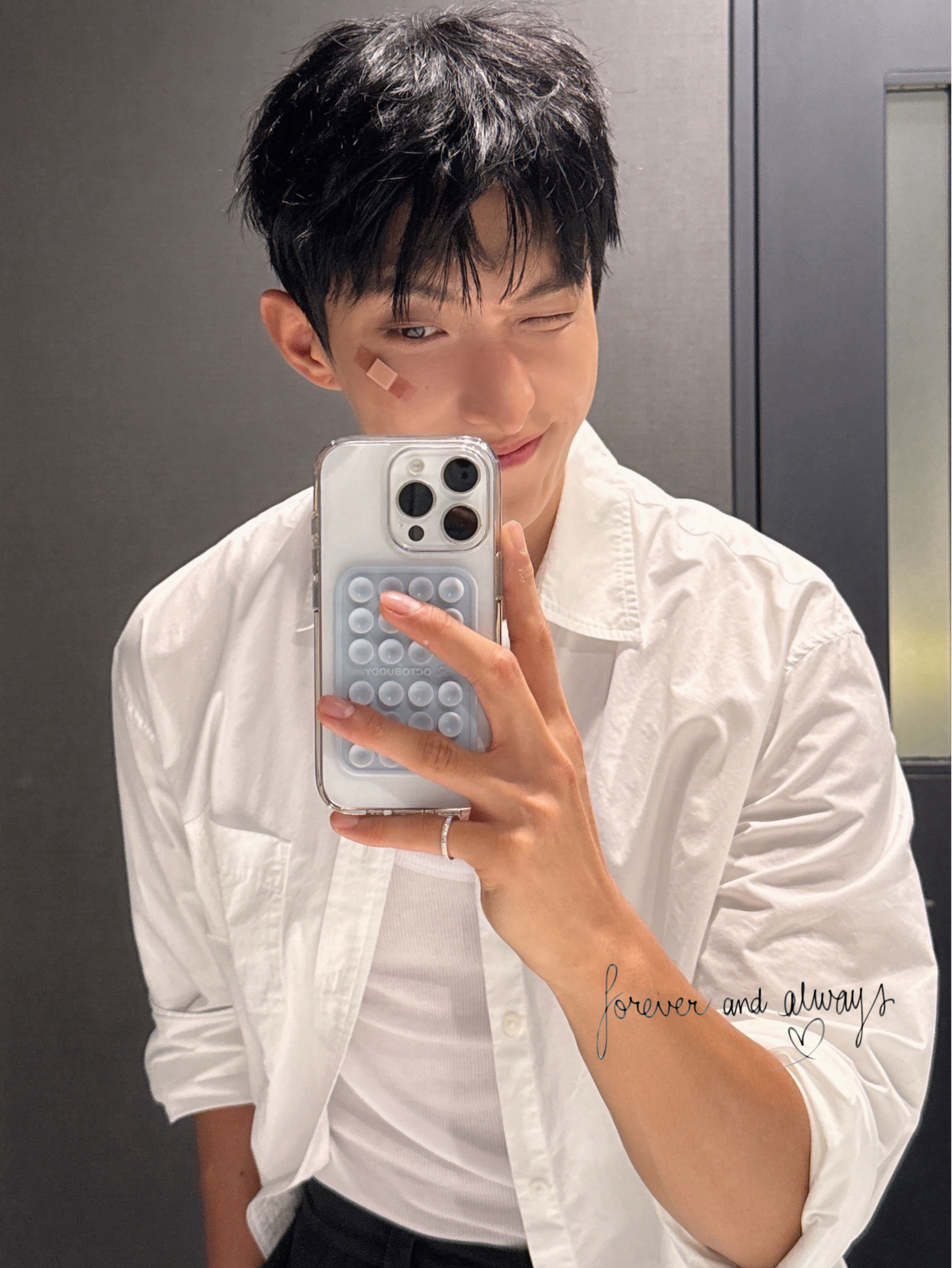 A moment captured by DK (SEVENTEEN)'s fan