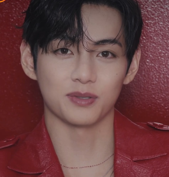 V (防彈少年團)粉絲拍下的瞬間