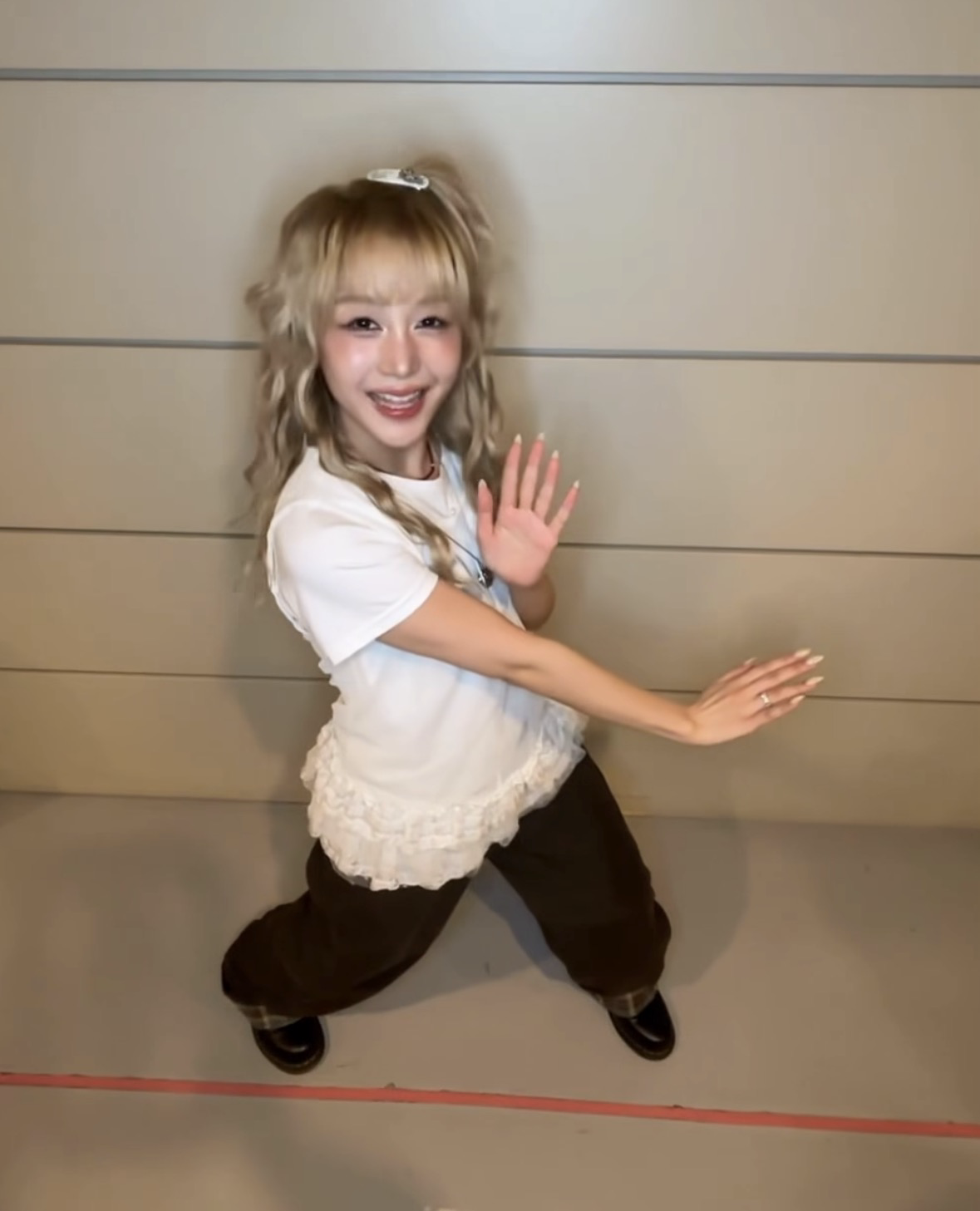 江崎光 (Kep1er)粉絲拍下的瞬間