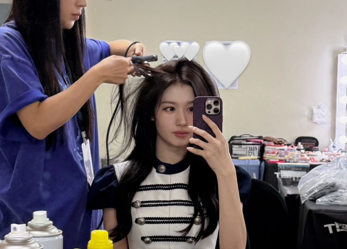 Recent activity shot of Sana (TWICE)