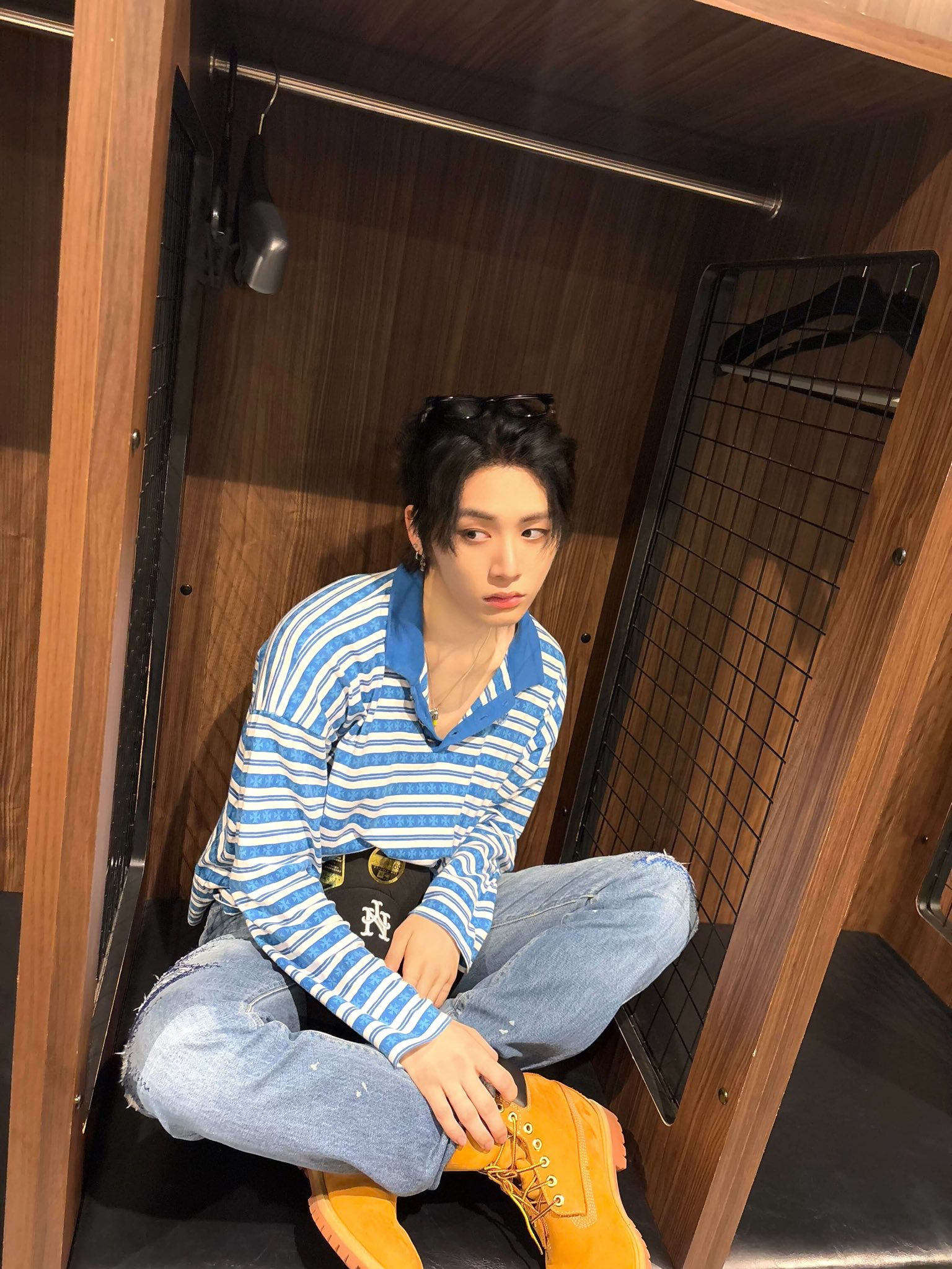Recent activity shot of Taesan (BOYNEXTDOOR)