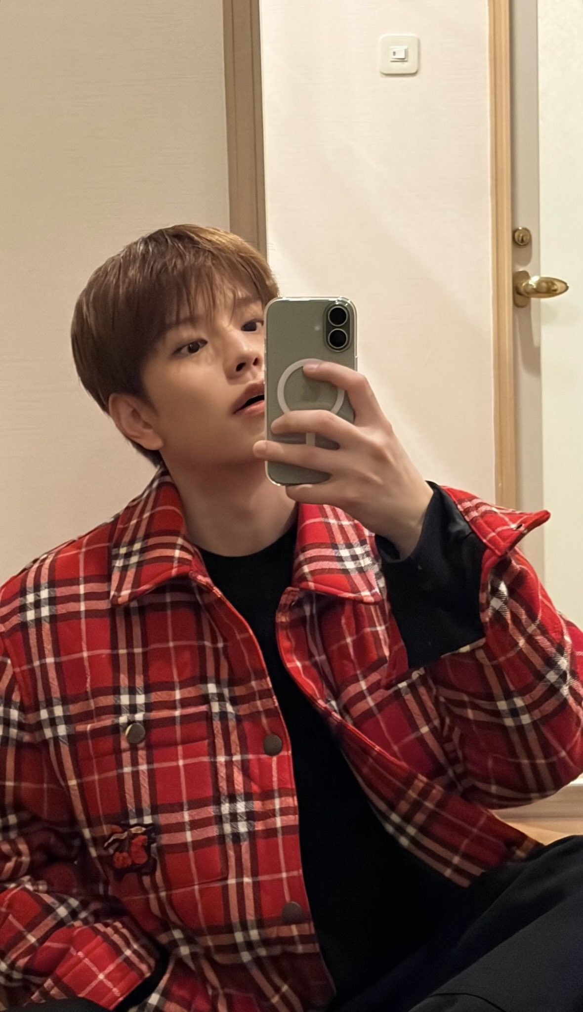 Behind-the-scenes cut of Seungmin (Stray Kids)