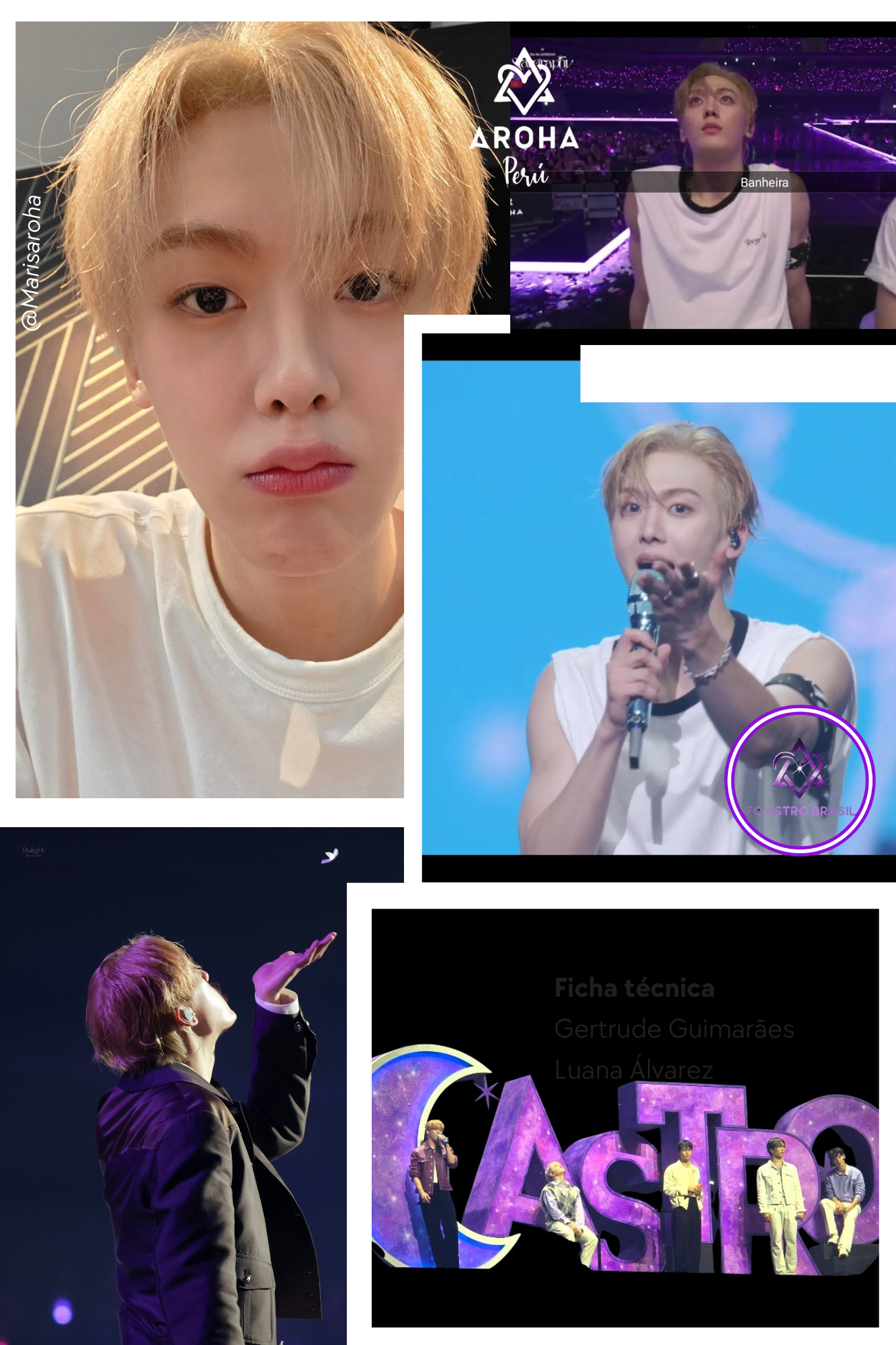 A moment captured by Sanha (ASTRO)'s fan